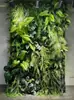 Pared Vegetal de Simulación Pared de Plantas Verdes Pared de Flores Pared de Fondo de Plantas Verdes Decoración de Cabecera de Puerta Flores Artificiales Césped de Plástico Decoración de Pared Paquete