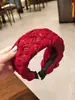 Diadema Tejida a Mano de Lino de Seda Dorada Estilo Cuatro Estaciones, Diadema de Tela Ligera Retro que Hace que la Cara Parezca Más Pequeña