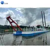 Equipo de dragado de gran escala para remoción de lodo en canales de mar poco profundo 14 pulgadas Dragador de succión con rodete Dragador de río y embalse