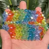 Ventas Directas de Fábrica Cuentas de Cristal Imitación Rombo Cuentas Sueltas Accesorios para Joyería DIY Accesorios para Pulsera Collar Materiales