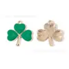 Colgante de Gota de Aceite de Trébol Accesorios de Joyería DIY Festival Irlandés Oktoberfest Llavero Cadena de Teléfono Móvil Colgante Hecho a Mano