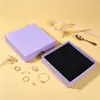 Estilo de Chica Energética Caja de Joyería Portátil de Cuero para Viajes y Uso Diario, Caja de Almacenamiento para Anillos, Collares, Pulseras, Bolsa de Accesorios a Prueba de Polvo