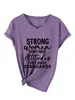 Las mujeres fuertes no tienen Camiseta de Mujer de Cuello en V Spot Simple Versátil Manga Corta Amazon eBay