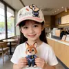 Gorra de Béisbol Infantil Giratoria de Animales Locos Estilo Nuevo Primavera/Verano Gorra Parasol para Niños y Niñas Versátil