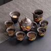 Juego de Té de Arcilla Morada Tetera Camaleón Fénix Taza de Té Kung Fu Cerámica Juego de Té para el Hogar Caja de Regalo Completa Regalo