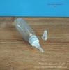 Garrafa de plástico PET50ML garrafa pontiaguda 100ML plástico PET transparente garrafa de boca pequena garrafa de boca pontiaguda pintada garrafa de corante