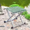 Taburete Plegable con Capacidad de Carga de 300 kg Kg, Taburete de Pesca Portátil Espesado para Exteriores