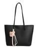 Bolsa Tote de Couro Macio Texturizado Nova Moda Transfronteiriça 2025, Versátil para o Dia a Dia, Grande Capacidade, Bolsa de Ombro, Bolsa de Mão para Mulheres