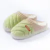 Pantuflas de Algodón para Mujer, Suela Gruesa, Otoño e Invierno, Uso en Casa, Pareja Interior, Cálidas, Lindas, Antideslizantes, Pantuflas de Algodón para Hombre al por Mayor