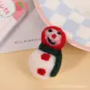 Accesorios de Fieltro de Lana Transfronterizos Dibujos Animados Fresas Zanahorias Patito Amarillo Materiales para Joyería Accesorios Hechos a Mano para DIY Accesorios