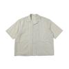 Desirabelt Original Ropa de Trabajo Retro de Gama Alta Camisa Rayada para Hombre Verano Manga Corta Holgada Sh077
