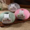 213 Hilo de Lana Hilo de Lana Merino Hilo de 3 hebras Tejido a Mano Hilo Medio Fino Suéter Auto-Tejido Gorro Bufanda Hilo