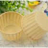 Cápsula de papel para muffin cor branca natural, cápsula de papel para cupcake, cápsula de papel enrolável, cápsula para assar, fabricantes de ferramentas para assar enviados