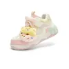 Zapatos infantiles Balabala, zapatillas para niñas, dijes de peluche dulces y lindos con forma de dona, zapatos casuales de otoño e invierno