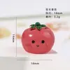 Accesorios de Resina DIY Color Sólido Luminoso Verdura de Simulación Postre Pegamento de Crema Parche para Funda de Teléfono Accesorios para el Cabello Zapatos con Agujeros
