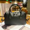 Bolsa feminina de couro genuíno cross-border, nova chegada, camada superior, couro de bezerro curtido com vegetais, bolsa Boston, retrô, portátil, bolsa transversal, bolsa de ombro feminina