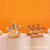 Juego de Agua de Alto Boro Langyouli Juego de Ocho Piezas con Marco de Madera Creativo Oficina Hogar Juego de Agua de Vidrio Regalo para Eventos de Negocios