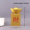 Giro de la Fortuna de Mahjong de Latón con Símbolos de Riqueza, Adorno de Mano para Alivio del Estrés, Manualidad Decorativa para Escritorio de Sala de Estar