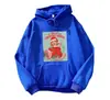 Estación independiente sudadera con capucha de forro polar de comercio exterior europeo y americano suéter para hombre y mujer otoño e invierno tops de pareja holgados Amazon