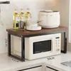 Estante de Almacenamiento de Cocina Estante de Almacenamiento de Múltiples Niveles Encimera Multifuncional Estante de Almacenamiento para Microondas y Olla Arrocera de Cocina