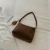 Bolso pequeño cuadrado tejido de patrón de rombos de moda estilo coreano, nuevo bolso de hombro casual elegante otoño 2026, bolso cruzado para el trabajo