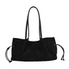 Bolso de gamuza para mujer, nueva colección otoño/invierno 2026, versátil y elegante, bolso tote de gran capacidad para el día a día, se puede llevar como bolso de hombro o bolso cruzado