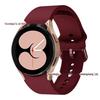 Pulseira de silicone para relógio inteligente Samsung GalaxyWatch4 7 FE/6/5 20mm