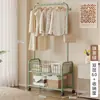 Perchero Simple de Pie para Uso en Casa, Perchero Móvil para Ropa y Bolsos junto a la Cama del Dormitorio, Perchero