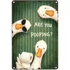 Pinturas de Animales en Lata Estilo Americano, Decoraciones Vintage para Paredes del Hogar, Letreros de Metal de Lata, Venta al por Mayor Transfronteriza
