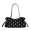 Bolsa Retro de Bolinhas de Um Ombro para Mulheres 2026 Novo Modelo Grande Capacidade Versátil Bolsa de Compras Moda para o Dia a Dia Bolsa de Mão Bolsa de Axila