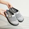 2025 Novo Super Fogo prata Sandálias e Chinelos Bico Fino Feminino Verão Usar Chinelos Rasteiros Sapatos Vazados Respiráveis de Alta Qualidade