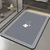 Tapete Absorbente de Tierra de Diatomeas Puerta de Entrada de Alta Gama Antideslizante de Secado Rápido Almohadilla para Pies Alfombra de Piso para Baño Alfombra Absorbente Antideslizante para Cocina