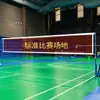 Rede de Badminton Rede Padrão de Competição Rede Interna Externa Portátil Rede Dupla Rede Simples Dobrável Barreira de Quadra