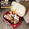 Caja de Almacenamiento de Juguetes para Niños, Caja de Almacenamiento para Ropa de Bebé en Dormitorio del Hogar, Caja de Almacenamiento de Gran Capacidad para Sala de Estar con Ruedas, Caja de Almacenamiento Linda y Divertida