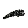 Pinza de Plátano Fruncida con Estampado de Leopardo y Lunares Vintage con un Toque de Lujo, Pinza Vertical para Retorcer la Cola de Caballo, Horquilla Horizontal para Dar Volumen en la Parte Posterior de la Cabeza