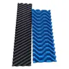 Relleno para torre de enfriamiento de tiro cruzado, plato rociador de agua de PVC suspendido, relleno de enfriamiento para torre de enfriamiento industrial, relleno de onda S