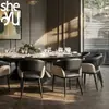 Silla de Comedor Ligera de Lujo Estilo Italiano para Uso Doméstico, Nuevo Modelo 2026 con un Toque de Alta Gama, Adecuada para Mesas de Comedor de Hotel y Restaurante