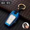 Nuevo encendedor de reloj HF20 recargable para coche, llavero colgante de metal, encendedor de cigarrillos multifuncional, regalo al por mayor
