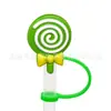Novos acessórios para namoradas Tubo de sucção Manga Tampa de sucção Silicone Plugue de poeira Bonito Anime Party Straw Decoration Produtos transfronteiriços