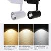 Holofotes LED, luzes de showroom de loja de roupas comerciais, atmosfera de cafeteria, luzes de trilho COB 20 watts e 30 watts