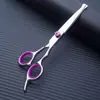 Tesouras para Tosquia de Animais de Estimação, Tesouras Integradas de Aço para Aparar Pelos de Cachorro, Tesouras Domésticas de Dentes Planos, Tesouras Curvas, Suprimentos para Animais de Estimação