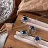 Joyas para uñas anillo en la punta del dedo anillo de diamante cadena aleación incrustado strass Súper hada Red social lujo joya de diamante explosiones