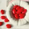 Contas Ovais Coloridas de Doce Acrílico Simples com Contas Corrente de Celular Pulseira Feita à Mão DIY Materiais Acessórios de Joias