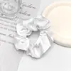Goma para el pelo de satén con cristal vintage transfronteriza, alta elasticidad, para mujeres coreanas, Amazon, goma de tela de color sólido