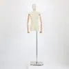 Mannequin Feminino Estilo Coreano, Mannequin de Meio Corpo com Tronco Plano, Suporte de Exibição para Loja de Roupas, Manequim de Corpo, Mannequin de Corpo Inteiro