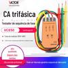 Tabela de sequência de fase de vitória VICTOR VC850A/C/D testador de sequência de fase medidor de sequência de fase detector de fase CA trifásico