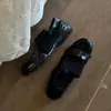 Zapatos Mary Jane Gruesos de Velcro Estilo Funcional Retro para Mujer, Nuevos Zapatos de Ballet Deportivos de Corte Bajo para Primavera y Otoño