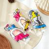 Bolsa de Empaque para Helado Paleta Bolsa Desechable Papel para Helado Casero Helado Sorbete Hecho a Mano