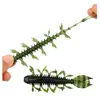 Señuelo Blando con Forma de Camarón, Flotante y Hundible, Camarón Vibratorio, Cebo de Pesca de Alta Elasticidad, Señuelo Imitación de Camarón para Black Bass Negro, Señuelo de Pesca Transfronterizo