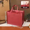 Extra Grande Extra Grande Bolsita con Cierre Ecológica Bolsa No Tejida Gran Capacidad Caja de Regalo Grande Bolsa de Regalo Color Sólido